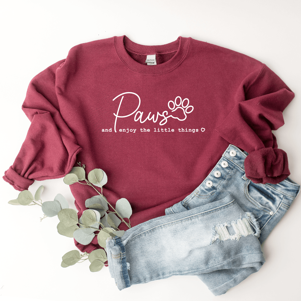 Paws Enjoy The Little Things Sweatshirt