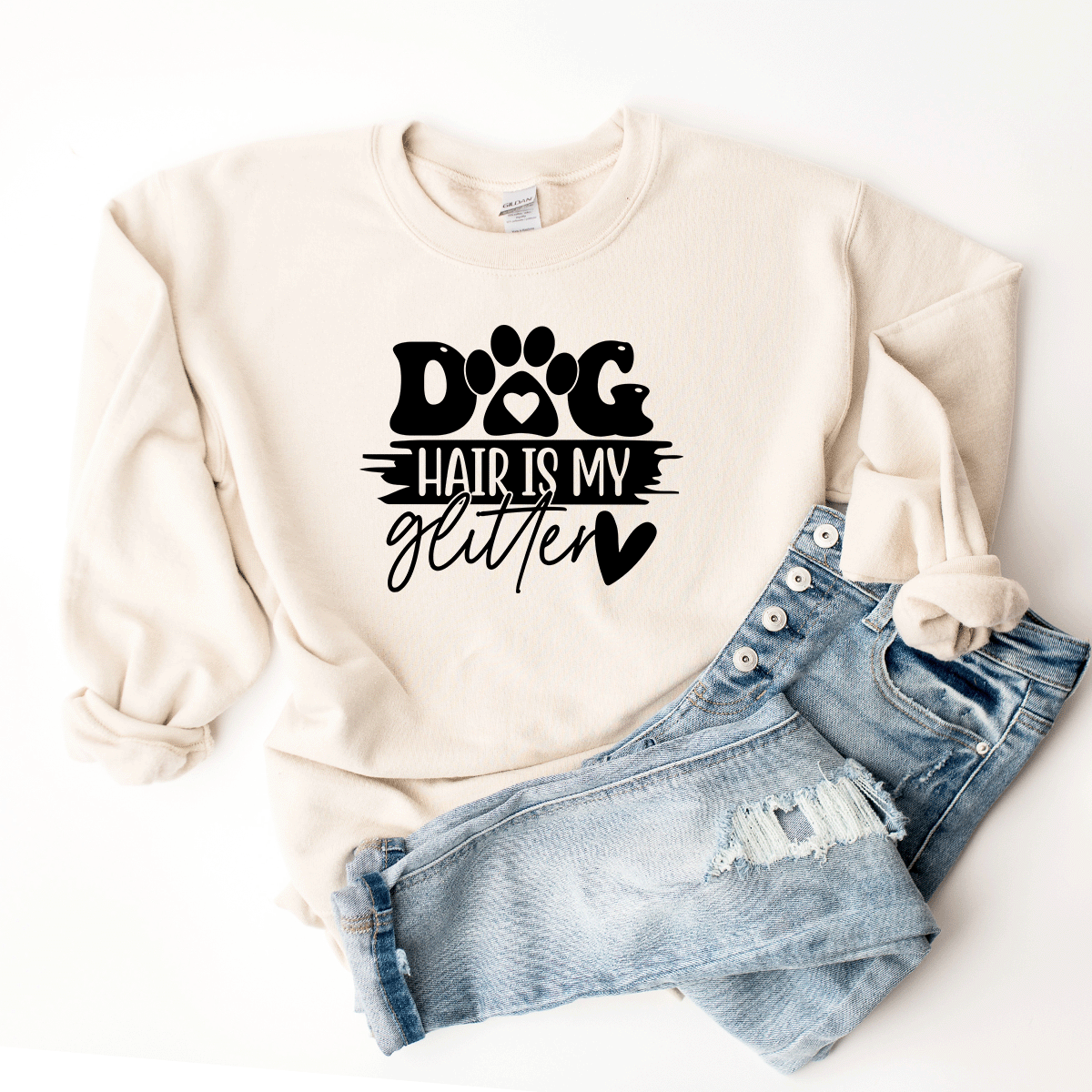 Dog Hair Is My Glitter - Sweatshirt