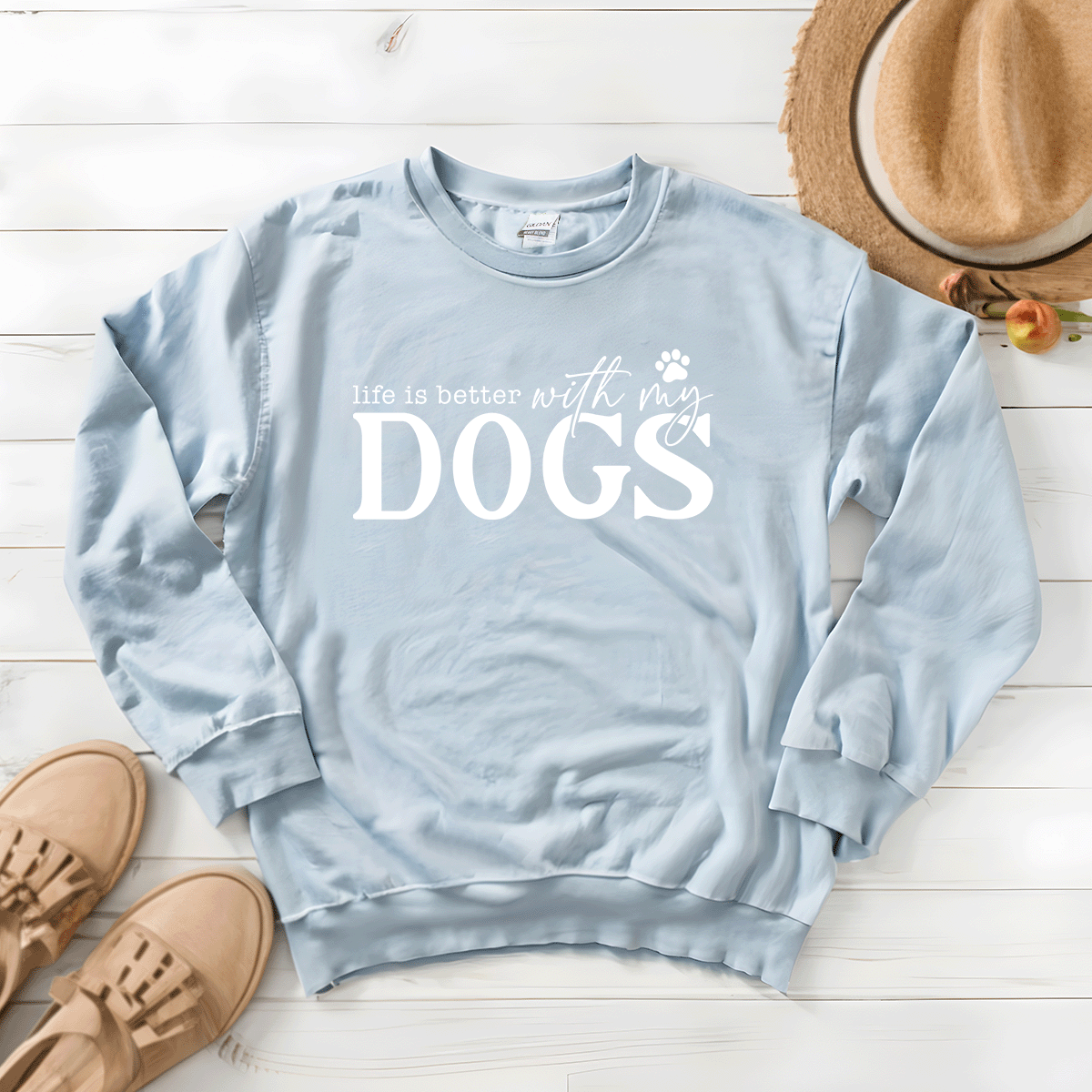 Life Is Better With My Dogs - Sweatshirt