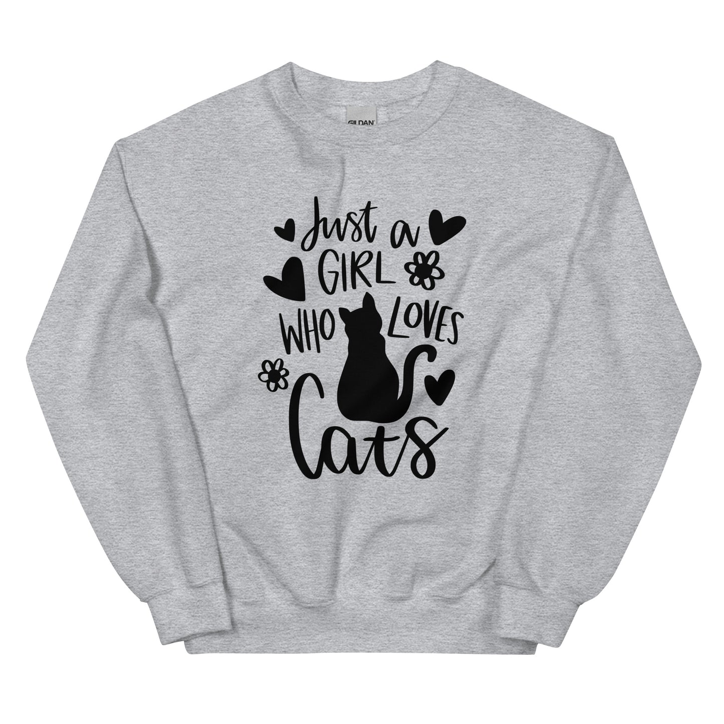 Just A Girl Who Loves Cats - Sweatshirt